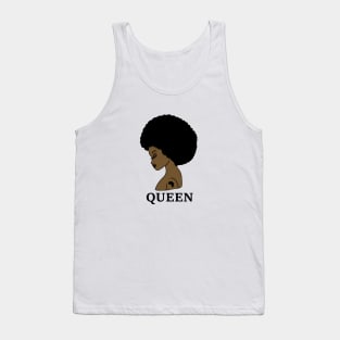 Afro Melanin Queen Black African History Tank Top